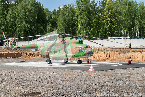 Image of Demonstration of Mi-8 multipurpose helicopter