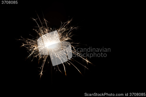 Image of Buring sparkler