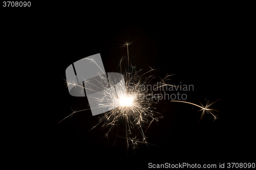 Image of Buring sparkler