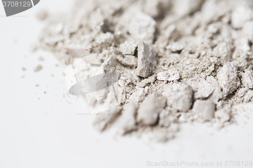 Image of close up of loose eyeshadow or makeup powder