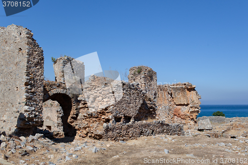 Image of Civil Basilica in old city Anemurium