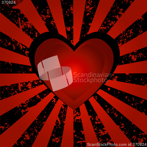 Image of hearts background