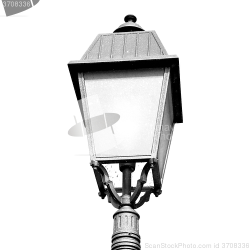 Image of europe in the sky of italy lantern and abstract illumination