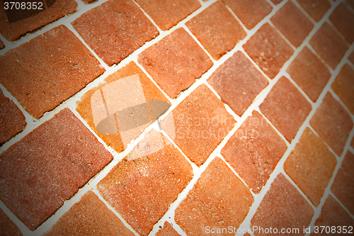 Image of brick in  italy old wall and texture material the background