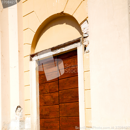 Image of wall door in italy land europe architecture and wood the histori