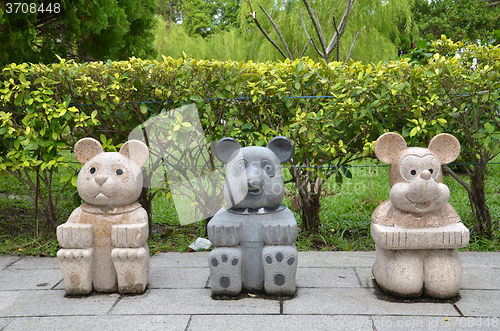 Image of Sculptures located in Kek Lok Si, Penang