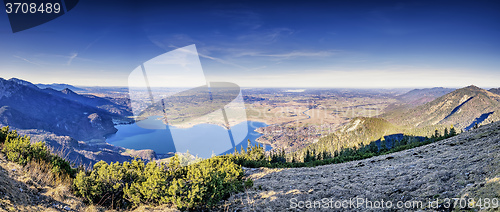 Image of Panorama Jochberg Bavaria Alps