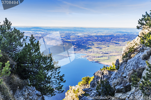 Image of View from Jochberg in Bavaria Alps