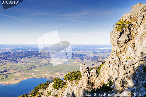 Image of View from Jochberg in Bavaria Alps