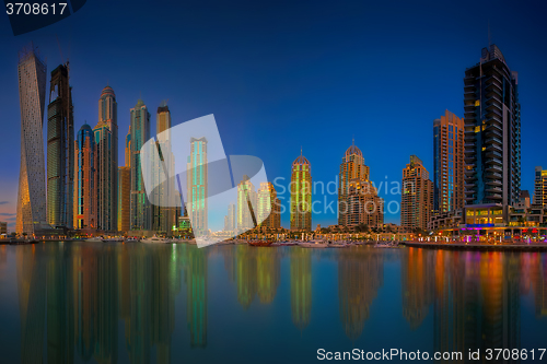 Image of Dubai Marina Skyline