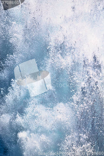 Image of foam and froth in the  