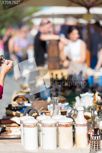 Image of Sunday flea market.