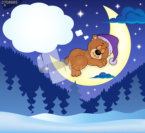 Image of Sleeping bear theme image 9