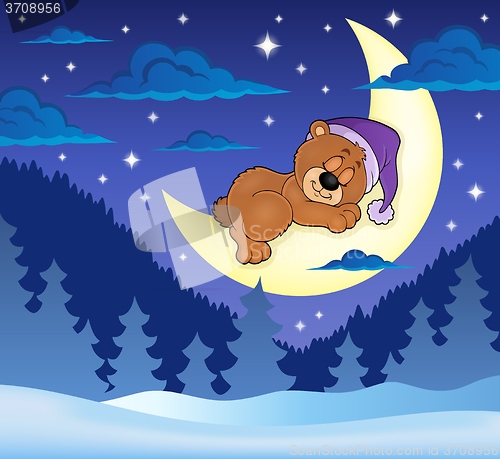 Image of Sleeping bear theme image 8