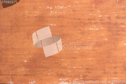 Image of Weathered brown painted wooden board