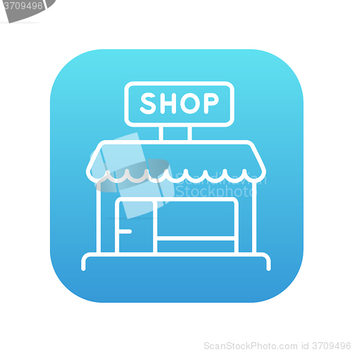 Image of Shop line icon.