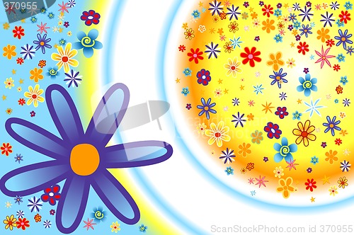 Image of Flowers background
