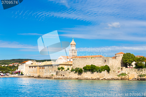 Image of Krk town, Mediterranean, Croatia, Europe