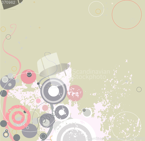 Image of decorative floral background