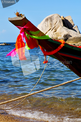 Image of prow   the  kho tao bay isle   south china sea 