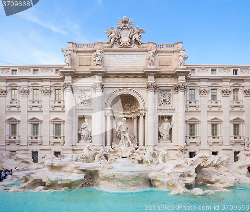 Image of Trevi Fountain, Rome, Italy.