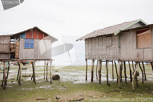 Image of Fisherman's cottages in The Philippines