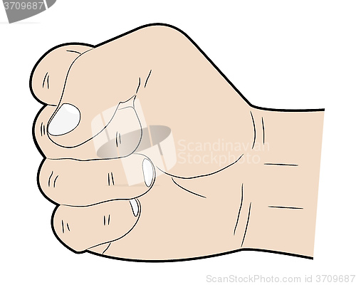 Image of hand fist