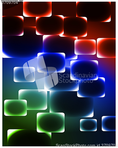 Image of background the different by squares