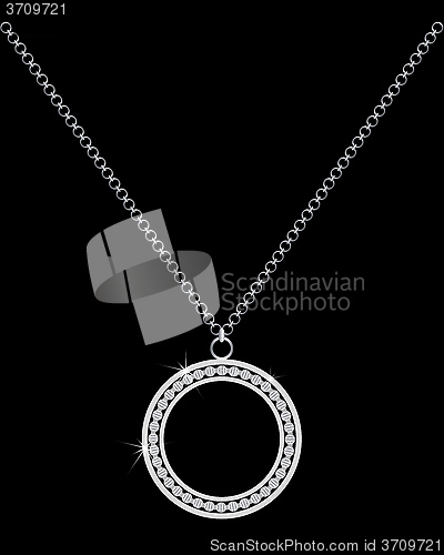 Image of Necklace with Precious Stones