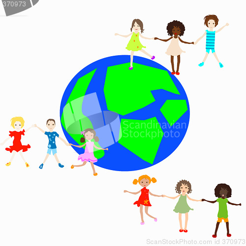 Image of group of kids playing