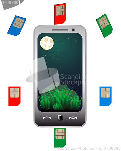 Image of mobile phone