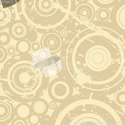 Image of grunge circles composition
