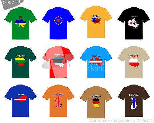 Image of shirts