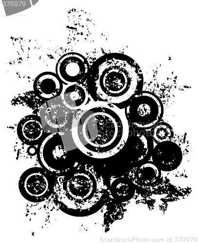 Image of grunge circles