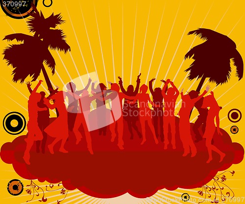 Image of party dancers