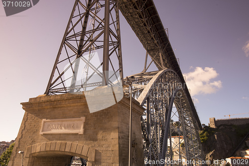 Image of EUROPE PORTUGAL PORTO RIBEIRA PONTE DE DOM LUIS