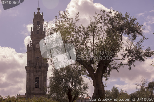 Image of EUROPE PORTUGAL PORTO RIBEIRA CHURCH IGREJA DOS CLERIGOS