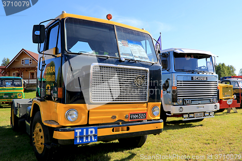 Image of Volvo F88 and Scania 141 Classic Trucks