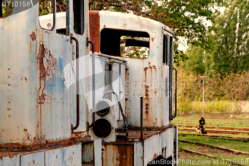 Image of Old locomotive