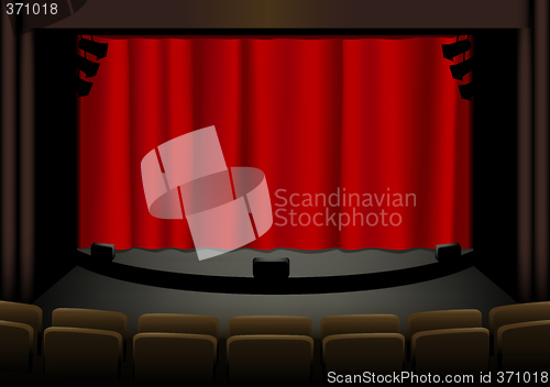 Image of empty theatre