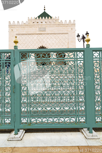 Image of the   chellah  in   deteriorated monument and site