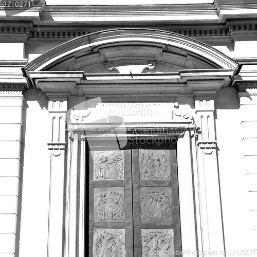 Image of old door in italy land europe architecture and wood the historic