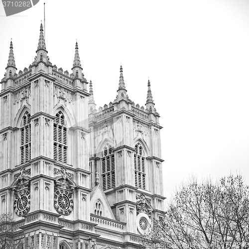 Image of   westminster  cathedral in london england old  construction and