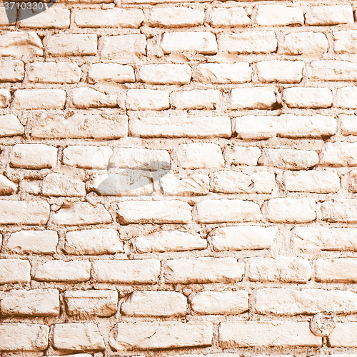 Image of Retro looking White bricks