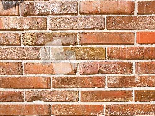 Image of Retro looking Brick wall