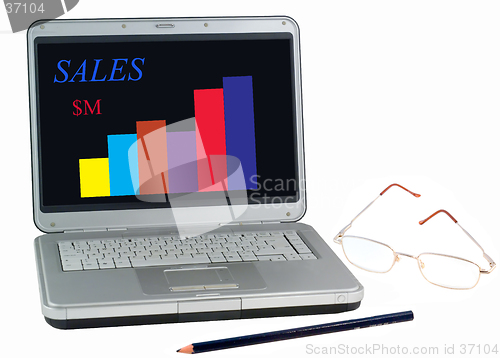Image of Sales Graph rising