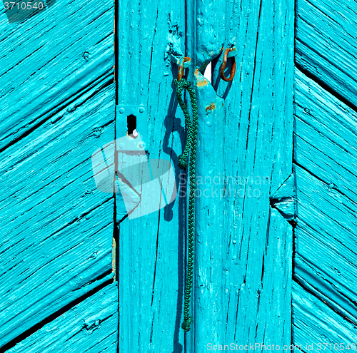 Image of  venetian blind     in    santorini europe greece  old architect