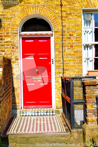 Image of  in london england  and antique     wall  