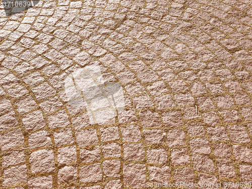 Image of Retro looking Stone floor background