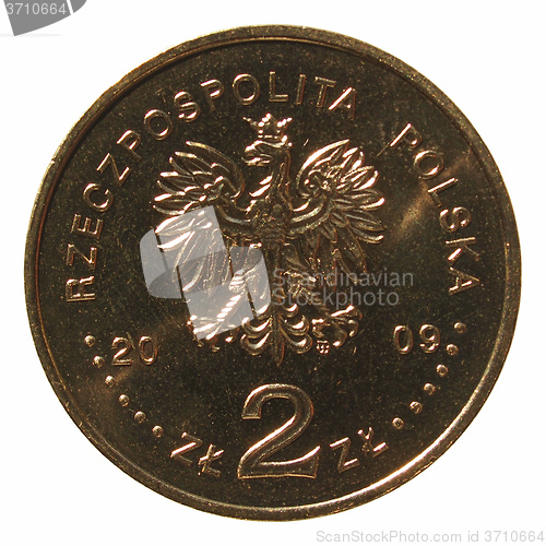 Image of Polish 2 zloti coin
